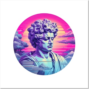 Vaporwave Philosopher Posters and Art